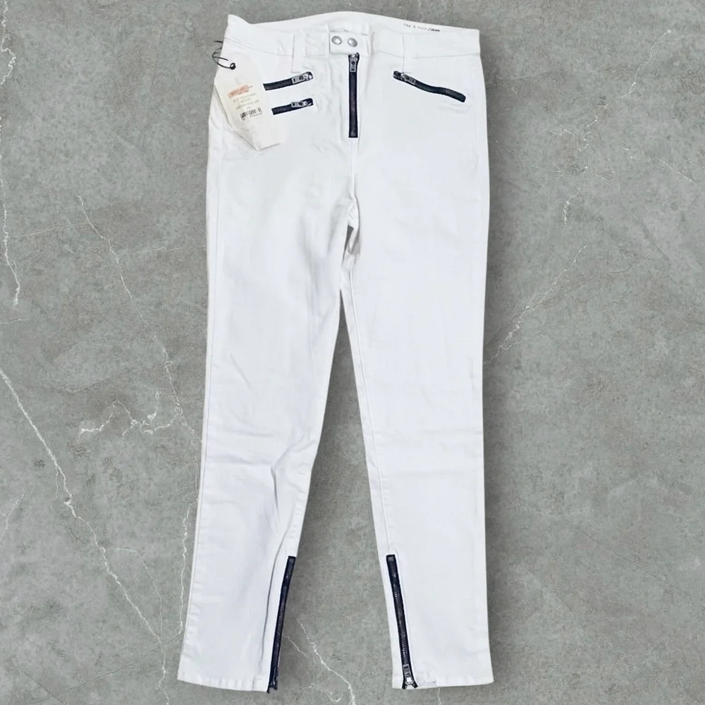 NWT Rag & Bone High Rise Biker Jeans - Picture 7 of 15